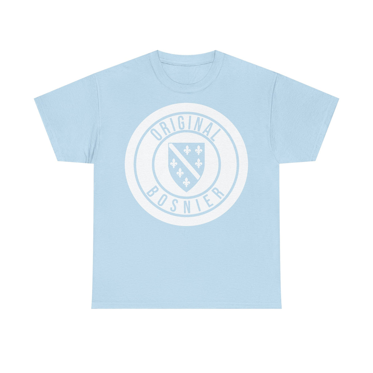 Bosnia Wappen Flagge Stolz Heimat Fußball fan Geschenkidee - Unisex T-Shirt