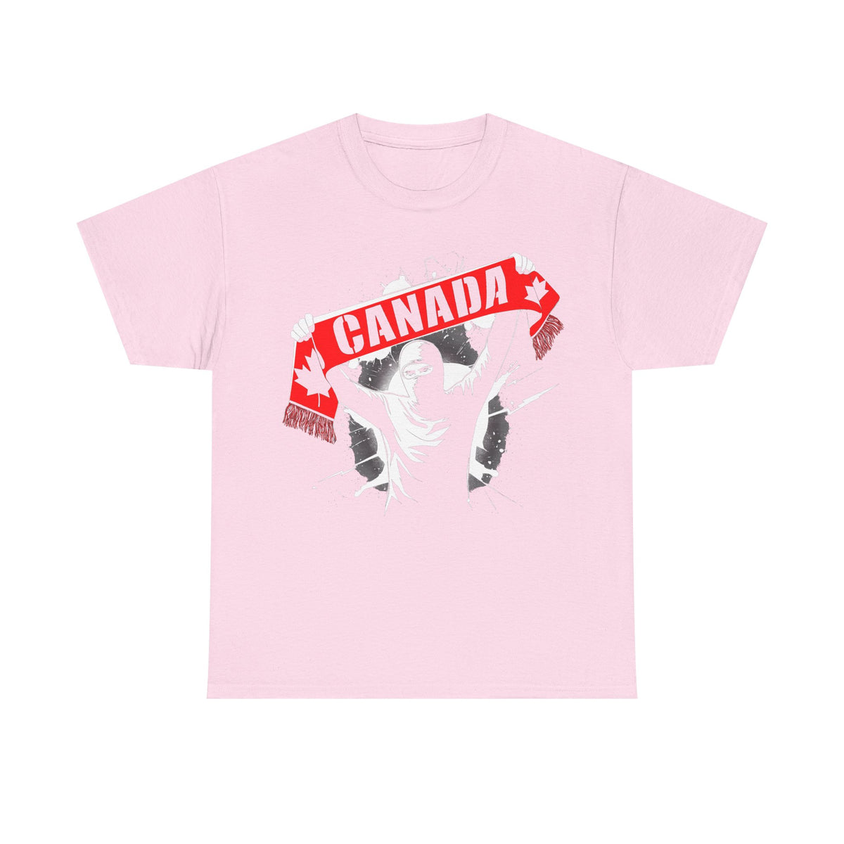 Canada Kanada Hooligan Wappen Flagge Fan Sport Fußball Geschenkidee - Unisey T-Shirt