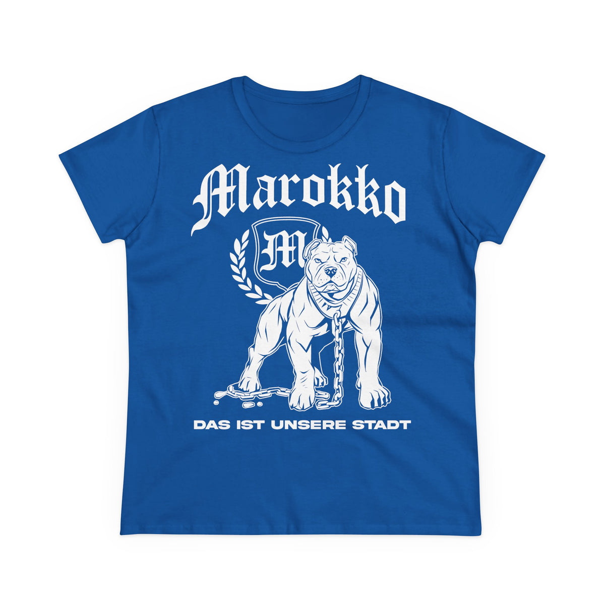 Escudo de Marruecos, bandera de Marruecos, orgullo, aficionada al fútbol y al deporte, idea de regalo - Camiseta para mujer