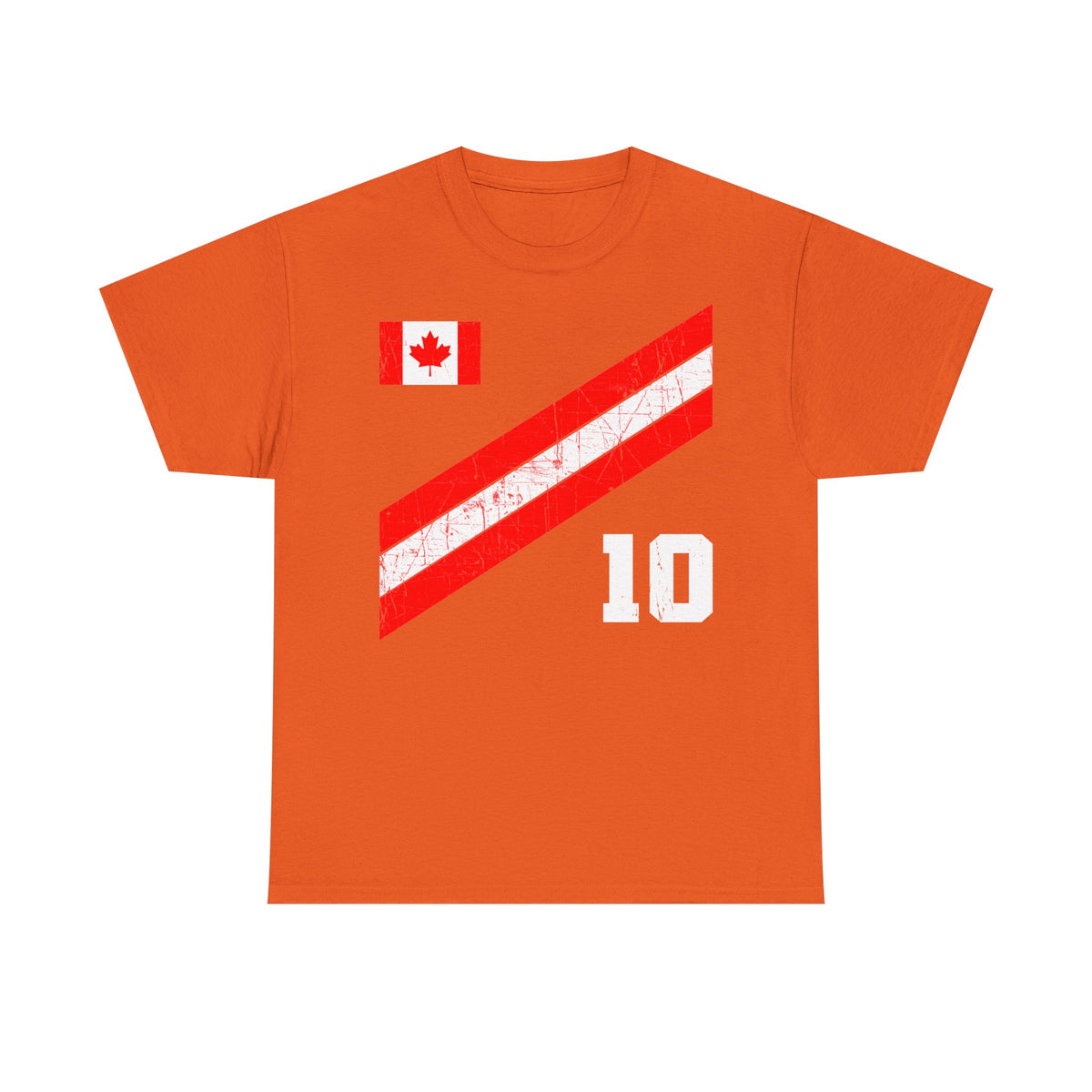 Canada Kanada Wappen Flagge Fan Sport Fußball Geschenkidee - Unisey T-Shirt