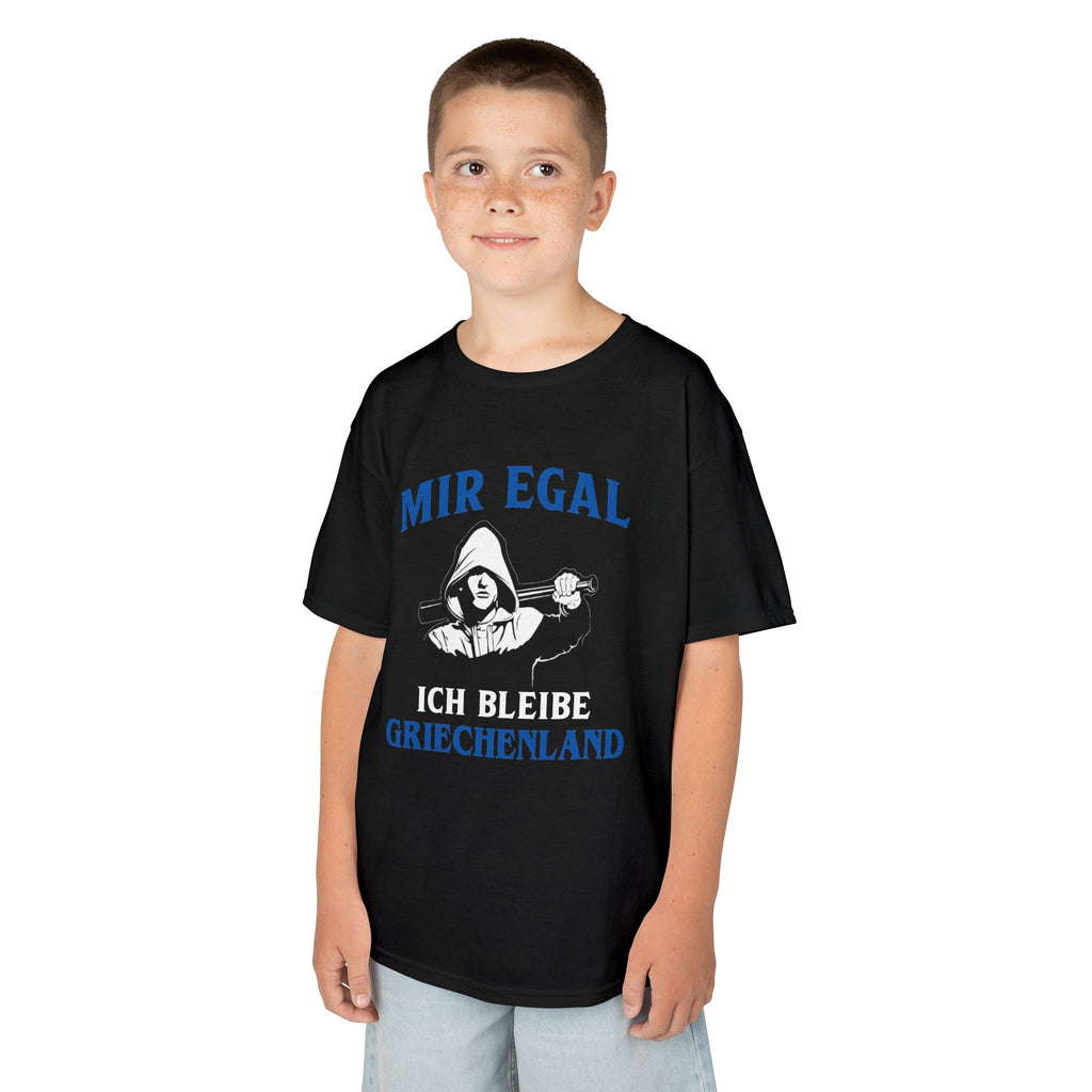 Greece Griechenland Flagge Wappen Heimat Fußball Sport Fan Geschenkidee - Für Kinder & Jugendliche Unisex T-Shirt