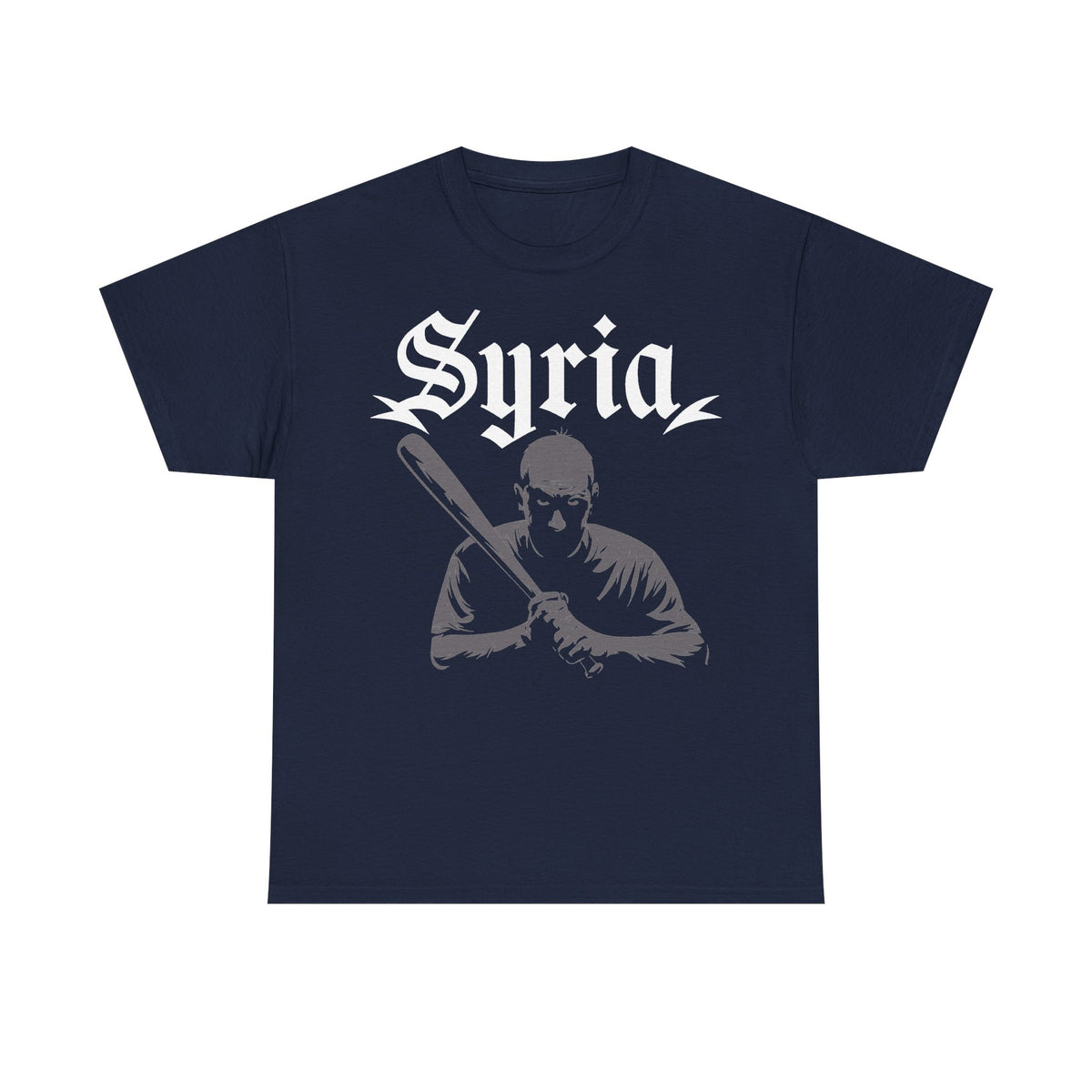 Syria Syrien Hooligan Wappen Flagge Heimat Sport Fußball Fan Geschenkidee - Unisex T-Shirt