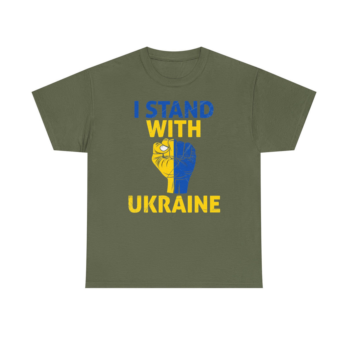 Bandiera e stemma dell'Ucraina Idea regalo Sport Tifoso Moda Vintage - T-shirt unisex