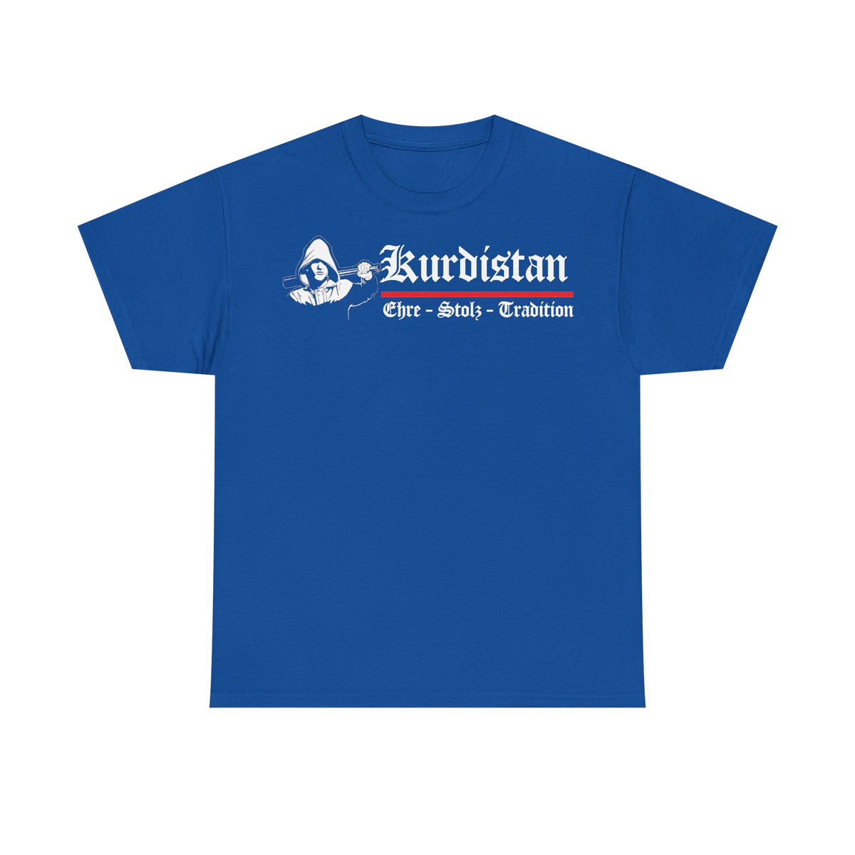 Kurdistán Azadi Escudo Bandera Patria Newroz Regalo - Camiseta unisex