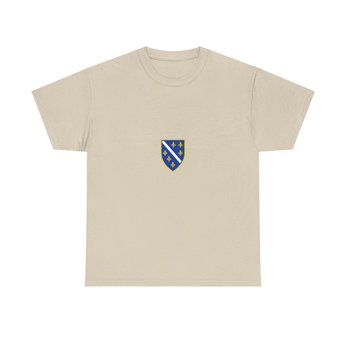 Bosnia Wappen Flagge Stolz Heimat Fußball fan Geschenkidee - Unisex T-Shirt
