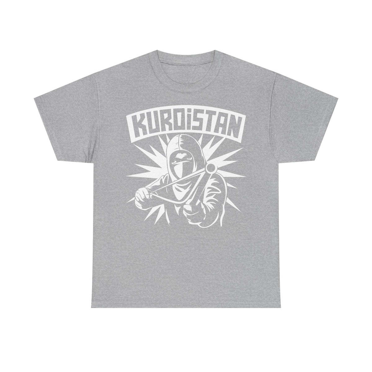 Camiseta unisex con escudo, bandera y regalo para los aficionados del Kurdistán: Azadi, patria