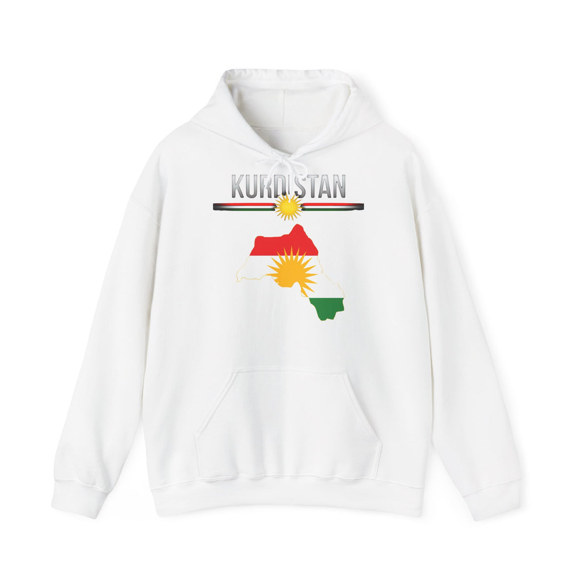 Kurdistan Pride Stolz Heimat Flagge Sonne - Unisex Hoodie