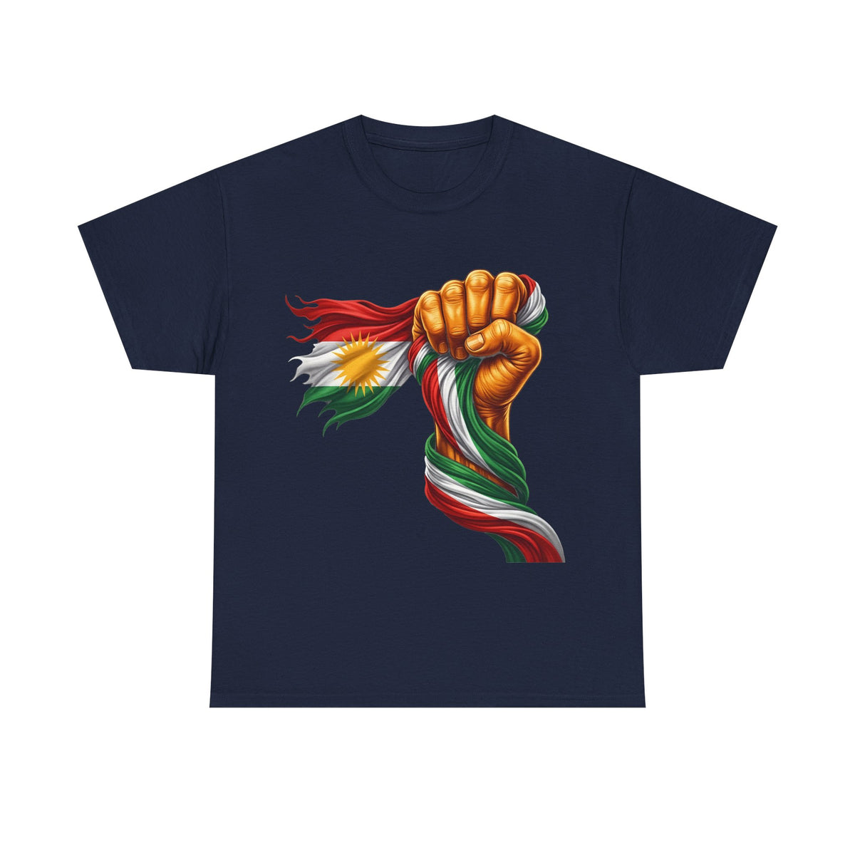Kurdistán Power bandera orgullo patria Azadi - Camiseta unisex