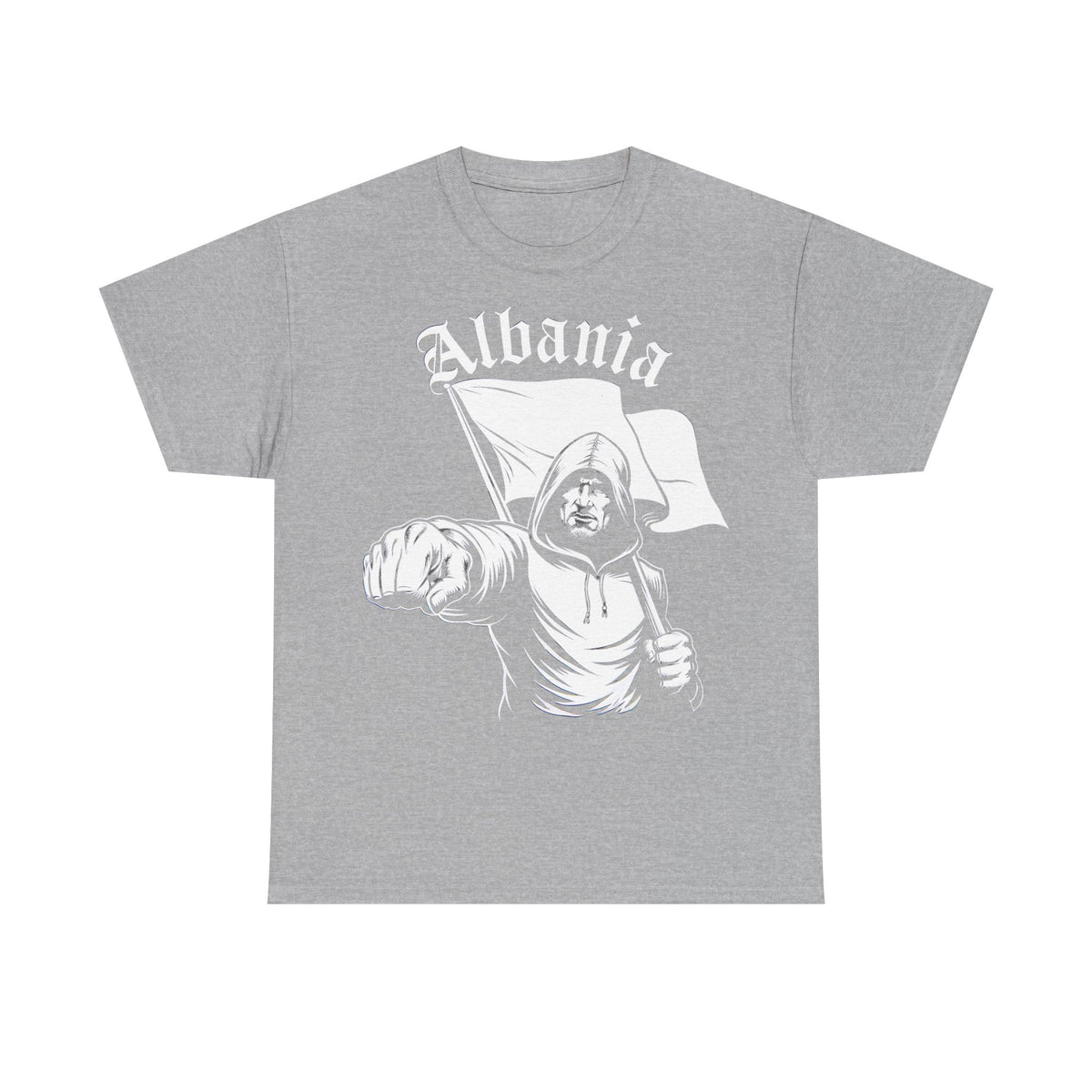 Albania Hooligan Wappen Shqiptar Flagge Adler Fußball Fan Sport - Unisex T Shirt