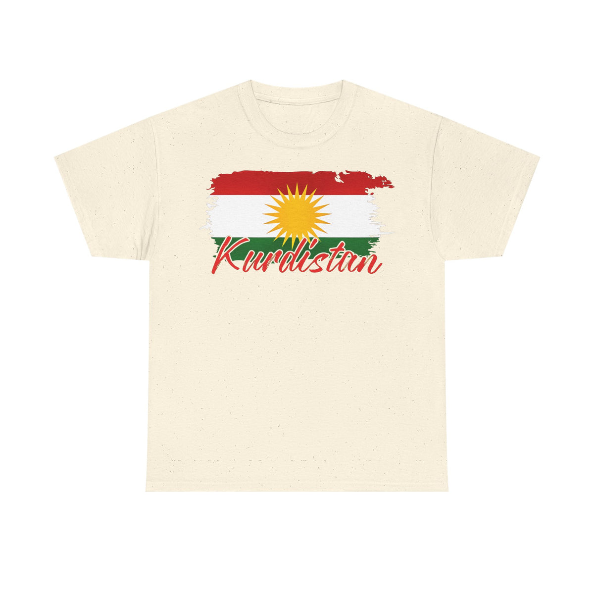Kurdistán Azadi Escudo Bandera Patria Newroz Regalo - Camiseta unisex
