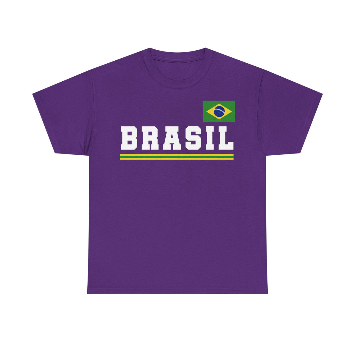 Brazil Brasilien Wappen Flagge Sport Fan Fußball Geschenkidee - Unisex T-Shirt