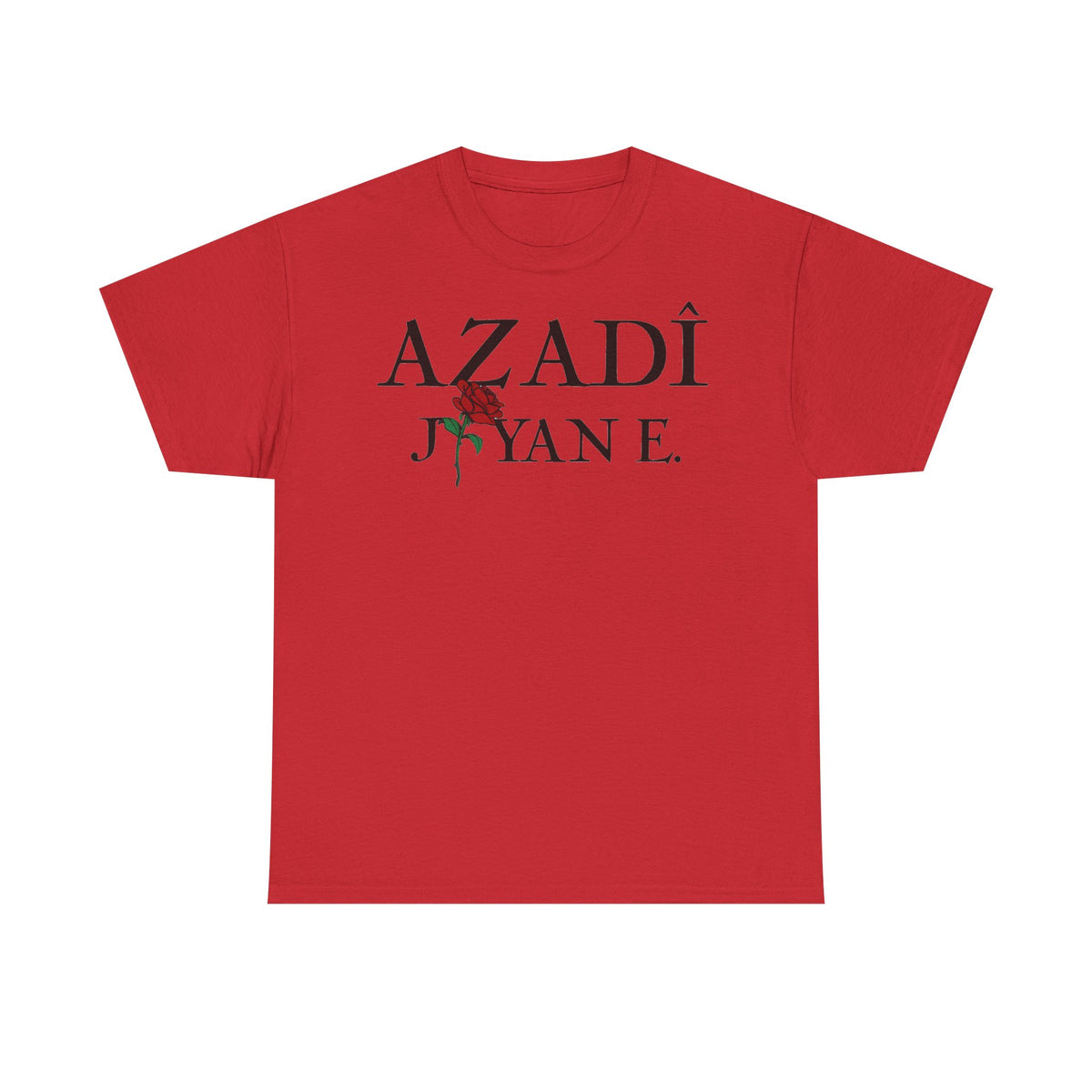 Kurdistán Azadi Escudo Bandera Patria Newroz Regalo - Camiseta unisex