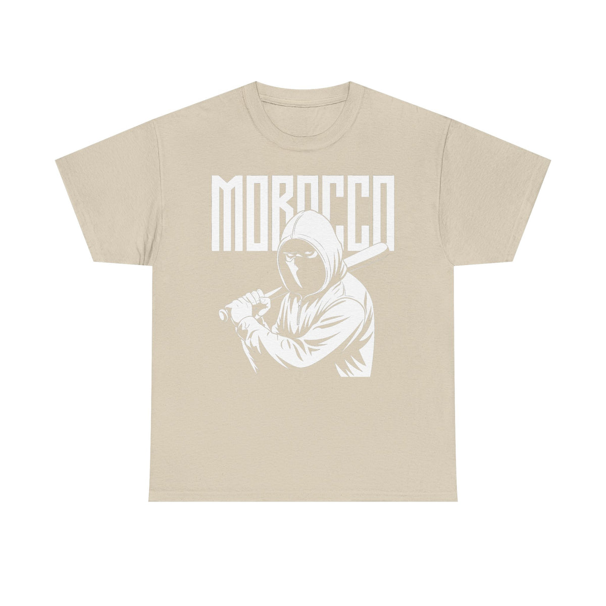 Escudo de hooligan de Marruecos Bandera de Marruecos Fútbol Aficionado Deporte Idea de regalo - Camiseta unisex
