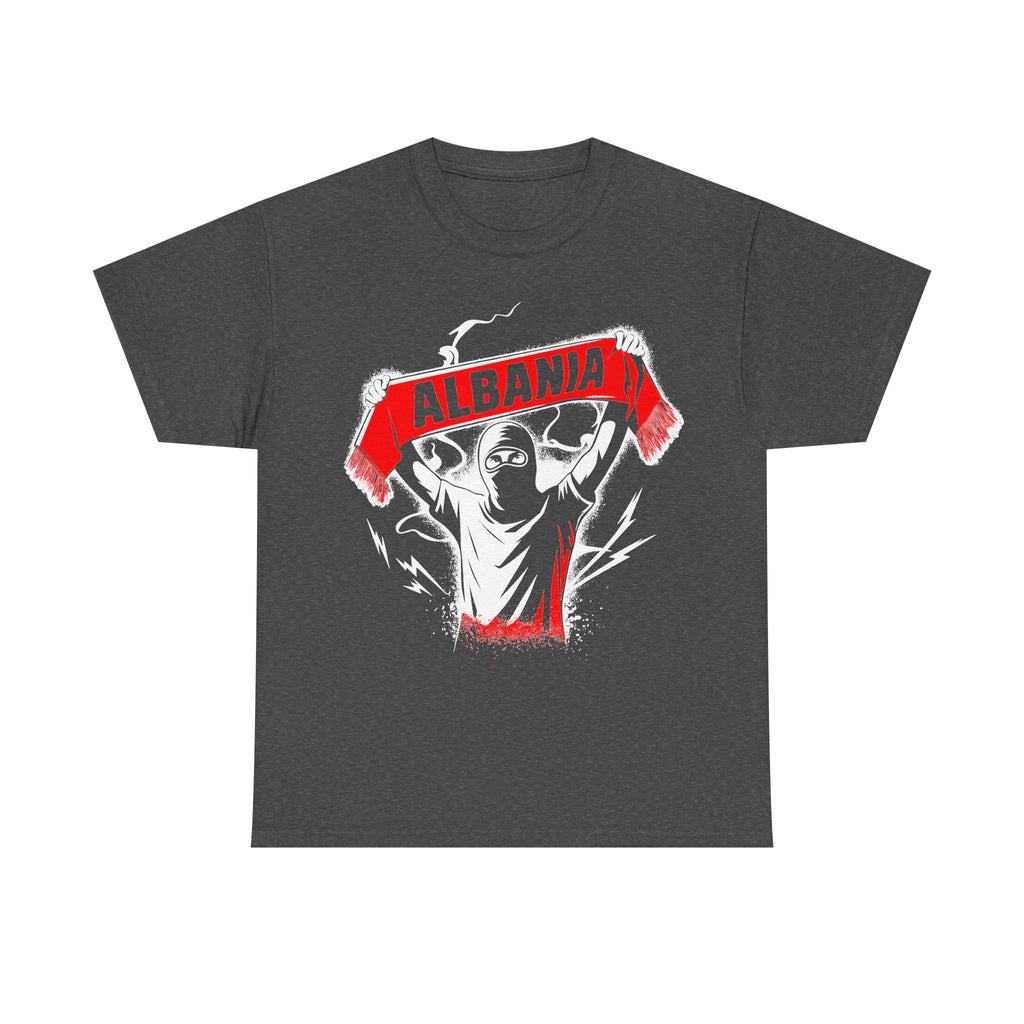 Albania Hooligan Wappen Shqiptar Flagge Adler Fußball Fan Sport - Unisex T Shirt