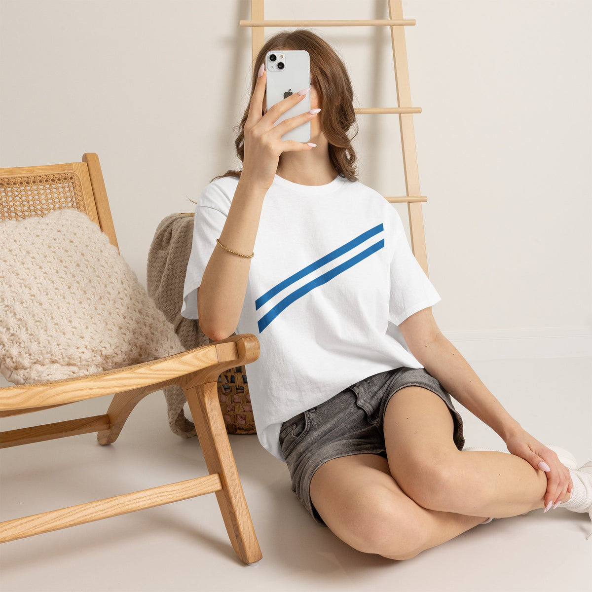 Israel Wappen Flagge Fan Geschenkidee Fashion - Unisex T-Shirt