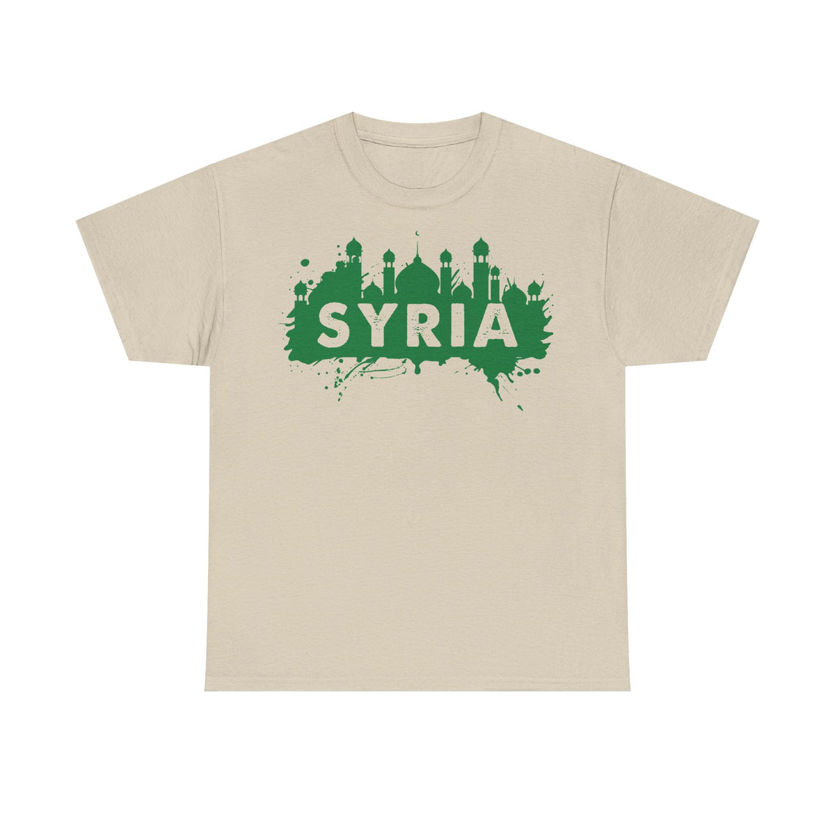 Syria Syrien Wappen Flagge Heimat Sport Fan Geschenkidee - Unisex T-Shirt