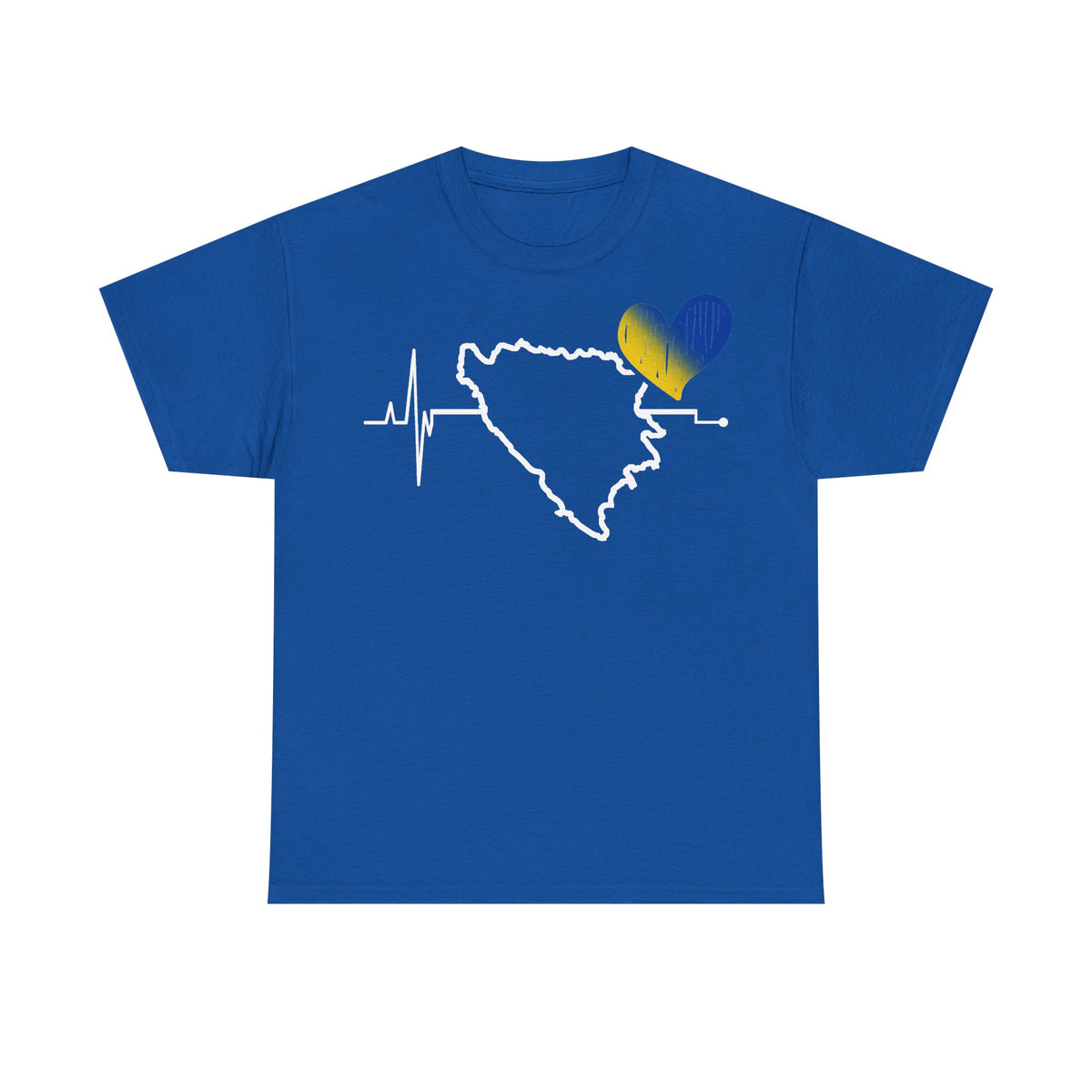 Bosnia escudo bandera orgullo patria aficionado al fútbol idea de regalo - Camiseta unisex