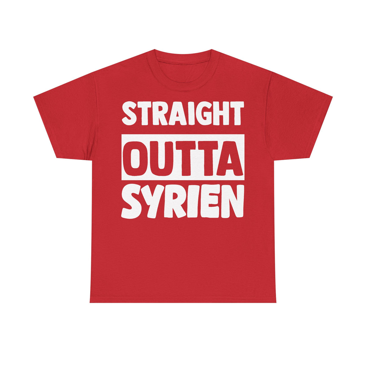 Syria Syrien Wappen Flagge Heimat Sport Fan Geschenkidee - Unisex T-Shirt
