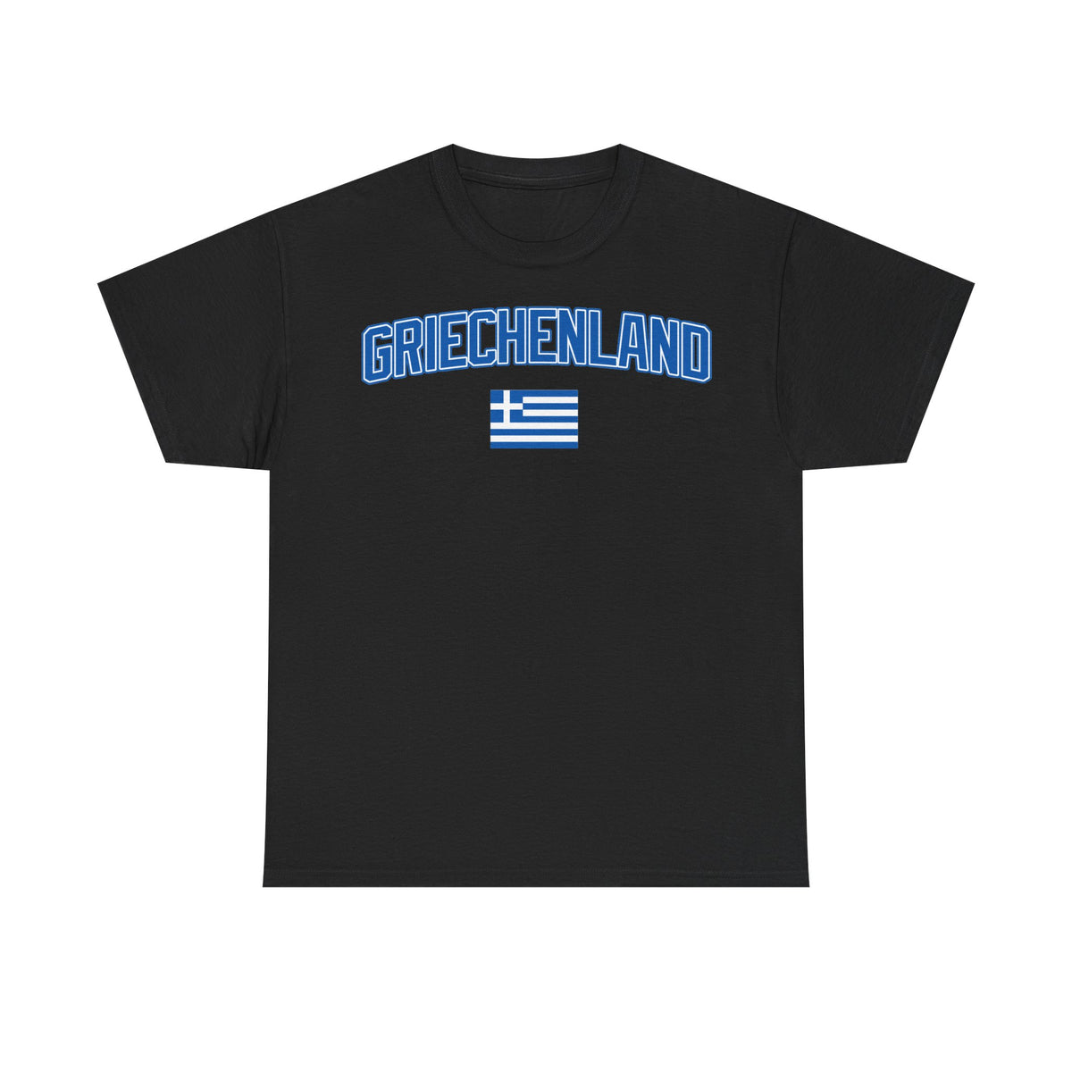 Grecia Grecia Bandera Escudo Patria Fútbol Deporte Aficionado Idea de regalo - Camiseta unisex