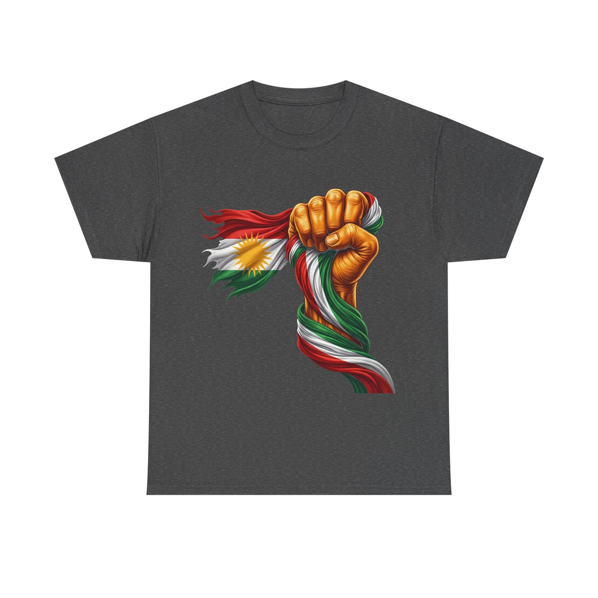 Kurdistan Power Flagge  Stolz Heimat Azadi - Unisex T-Shirt