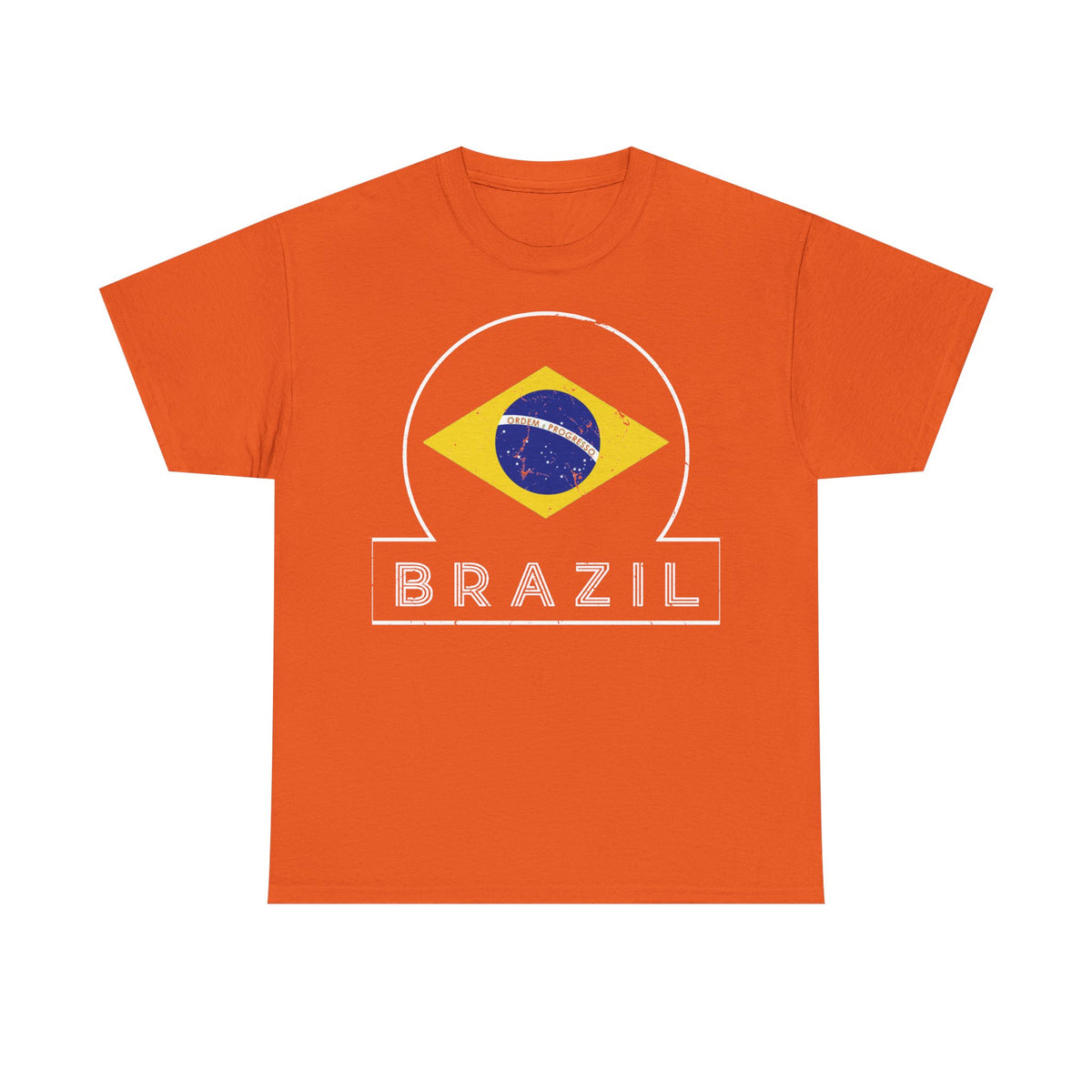 Brazil Brasilien Wappen Flagge Sport Fan Fußball Geschenkidee - Unisex T-Shirt