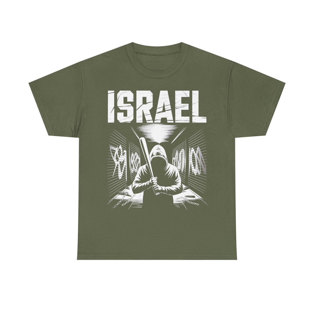 Israel Hooligan Wappen Flagge Fan Geschenkidee Fashion - Unisex T-Shirt