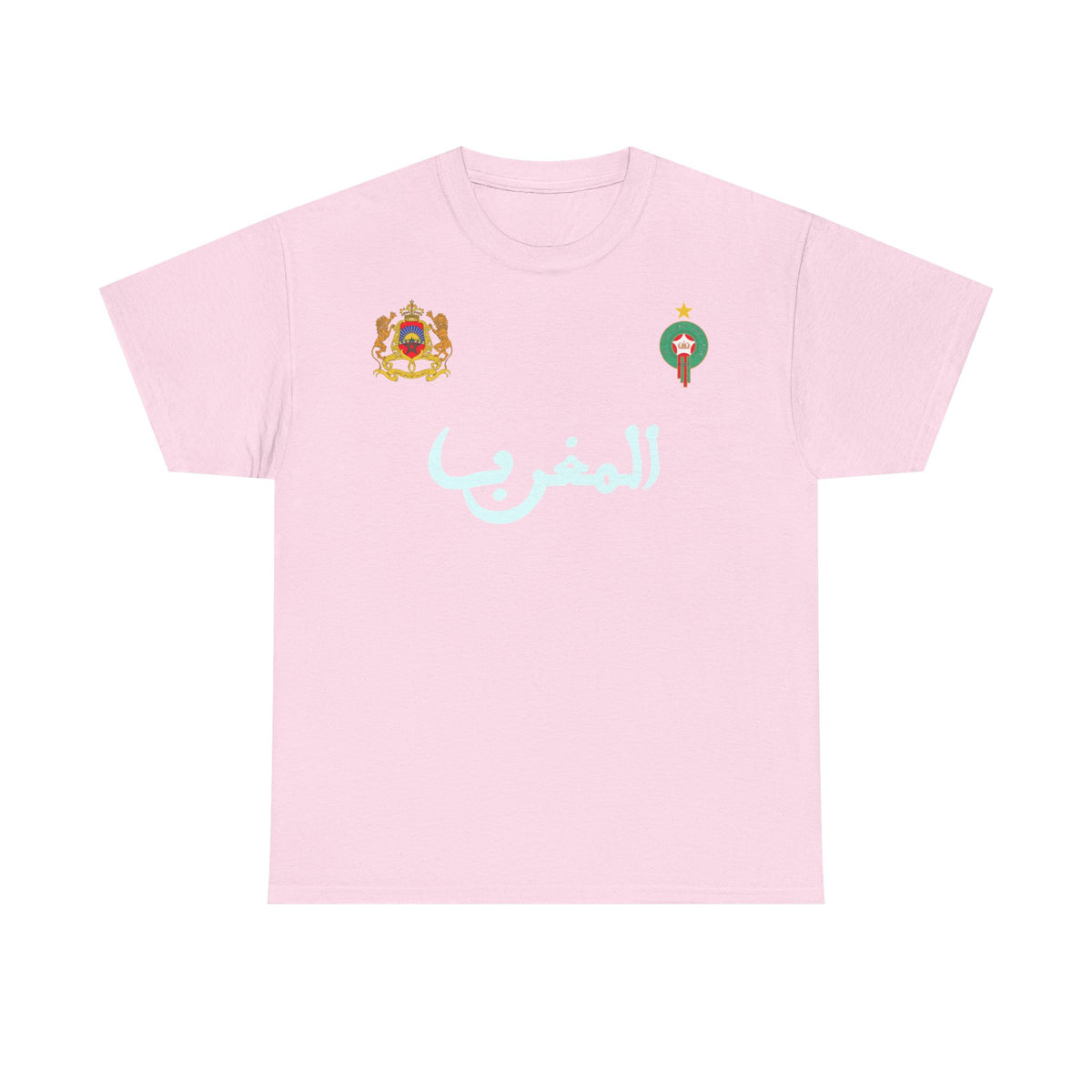 Marruecos Escudo Morocco Bandera Orgullo Fútbol Fan Deporte FIdea de regalo - Camiseta unisex