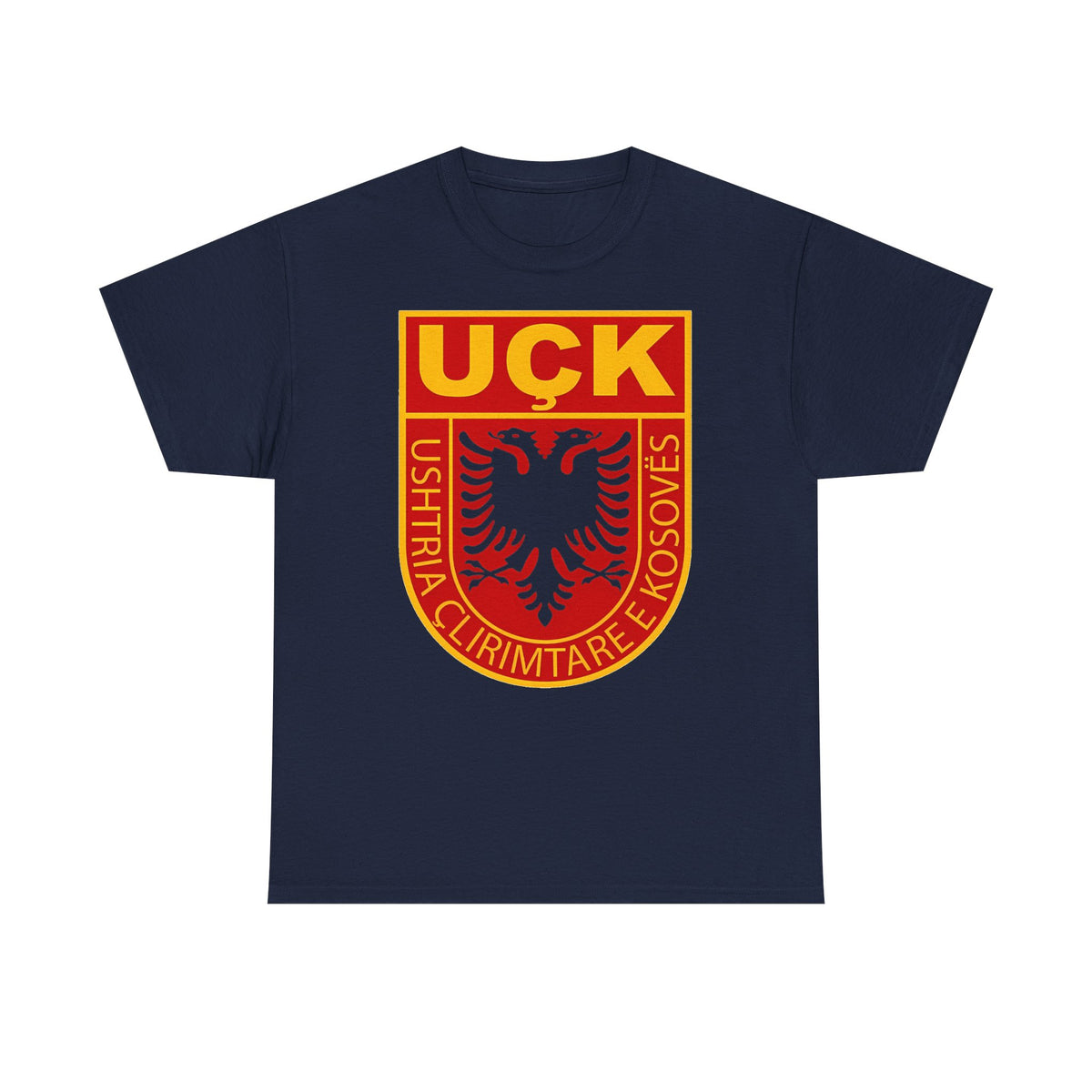 Albanie blason shqiponja drapeau albanais football fan sport T-shirt unisexe