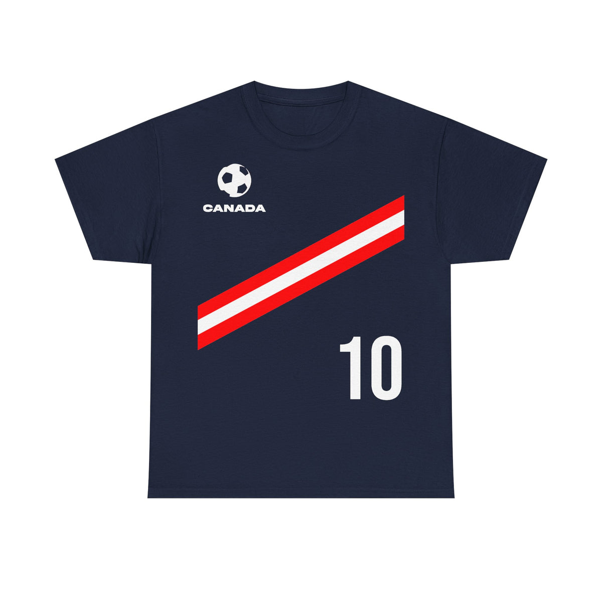 Canada Kanada Wappen Flagge Fan Sport Fußball Geschenkidee - Unisey T-Shirt