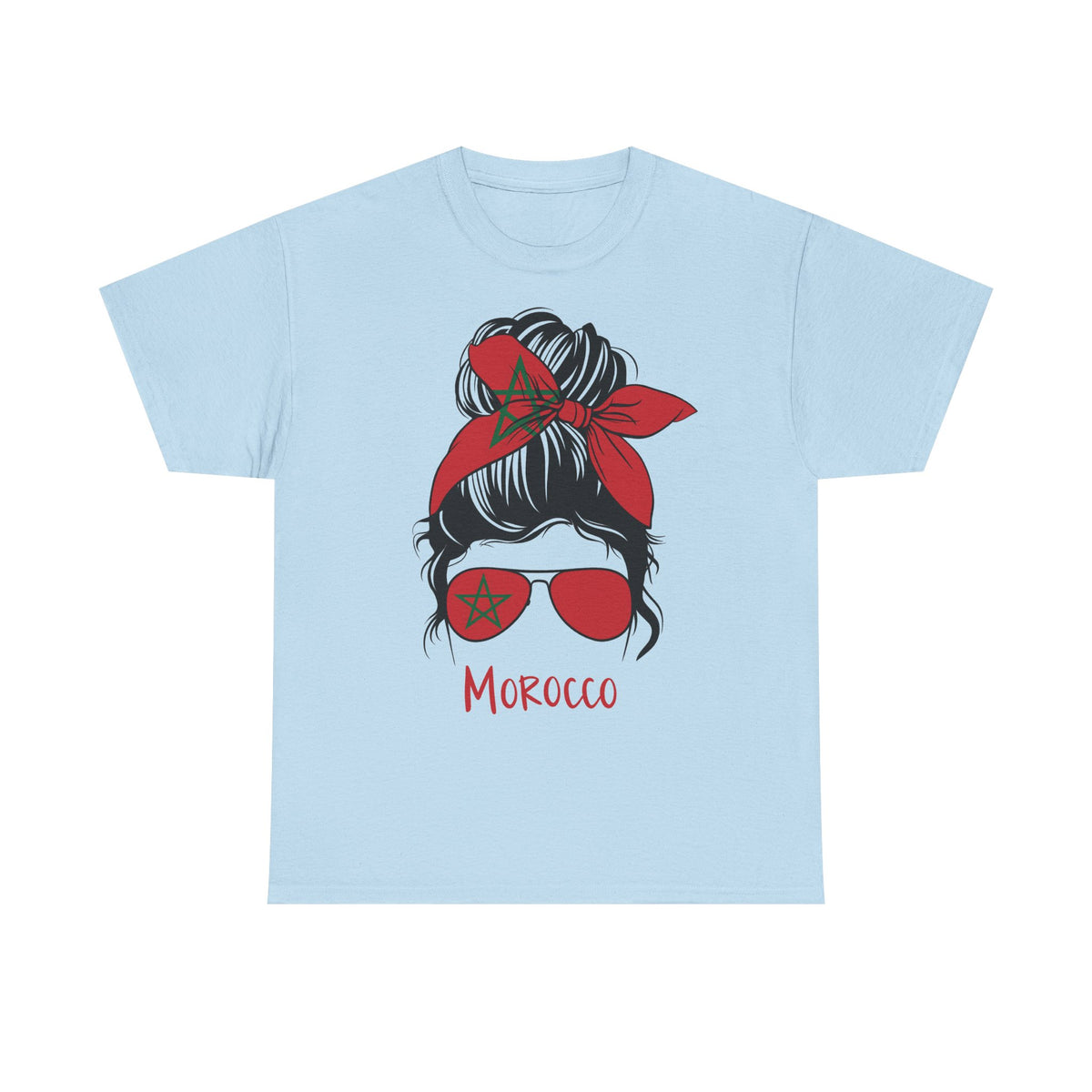 Marruecos Escudo Morocco Bandera Orgullo Fútbol Fan Deporte FIdea de regalo - Camiseta unisex
