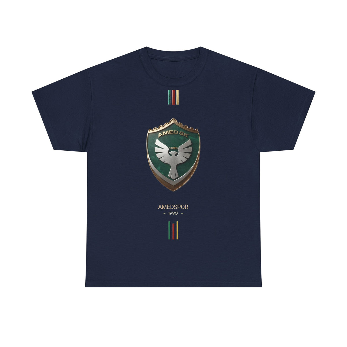 T-shirt unisexe pour fan de football kurde avec écusson Amedspor SK 1990