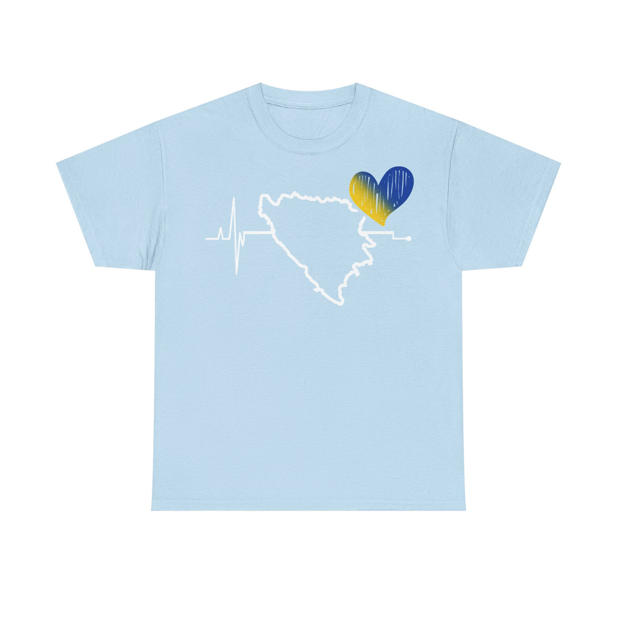 Bosnia escudo bandera orgullo patria aficionado al fútbol idea de regalo - Camiseta unisex