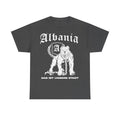 Albania Wappen Shqiptar Flagge Adler Fußball Fan Sport Unisex T Shirt