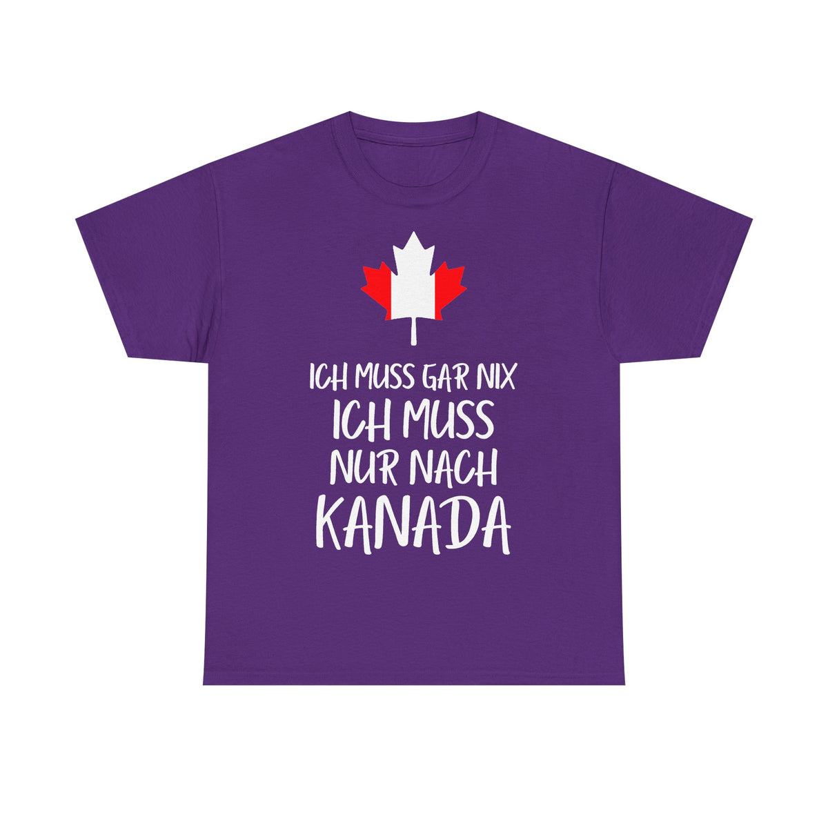 Canada Kanada Wappen Flagge Fan Sport Fußball Geschenkidee - Unisey T-Shirt