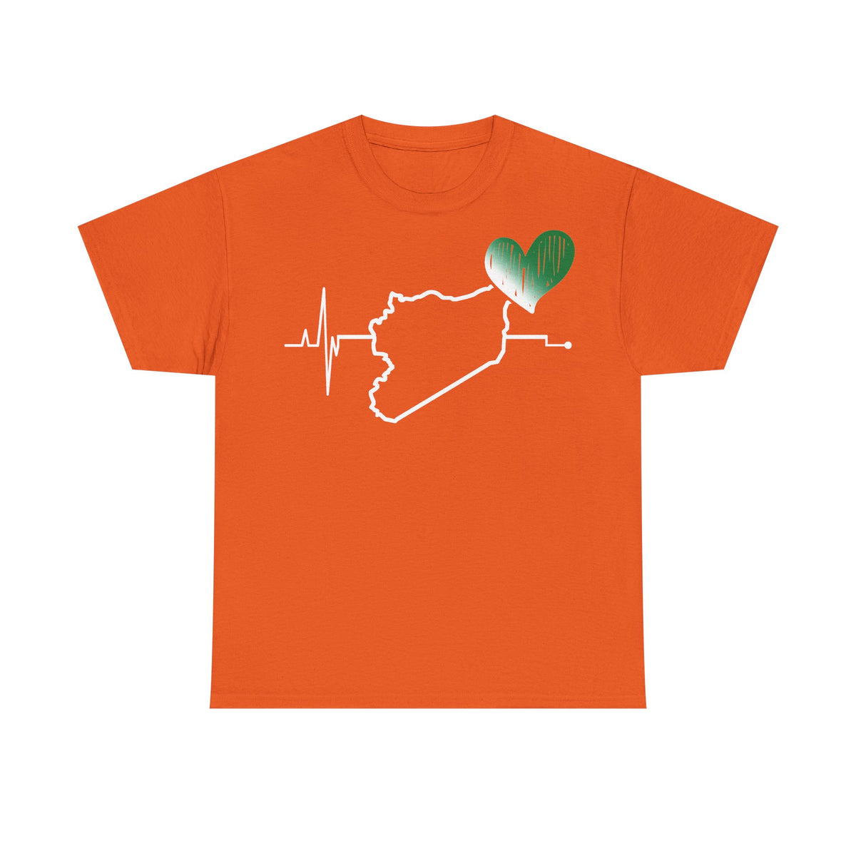 Syria Syrien Wappen Flagge Heimat Sport Fan Geschenkidee - Unisex T-Shirt