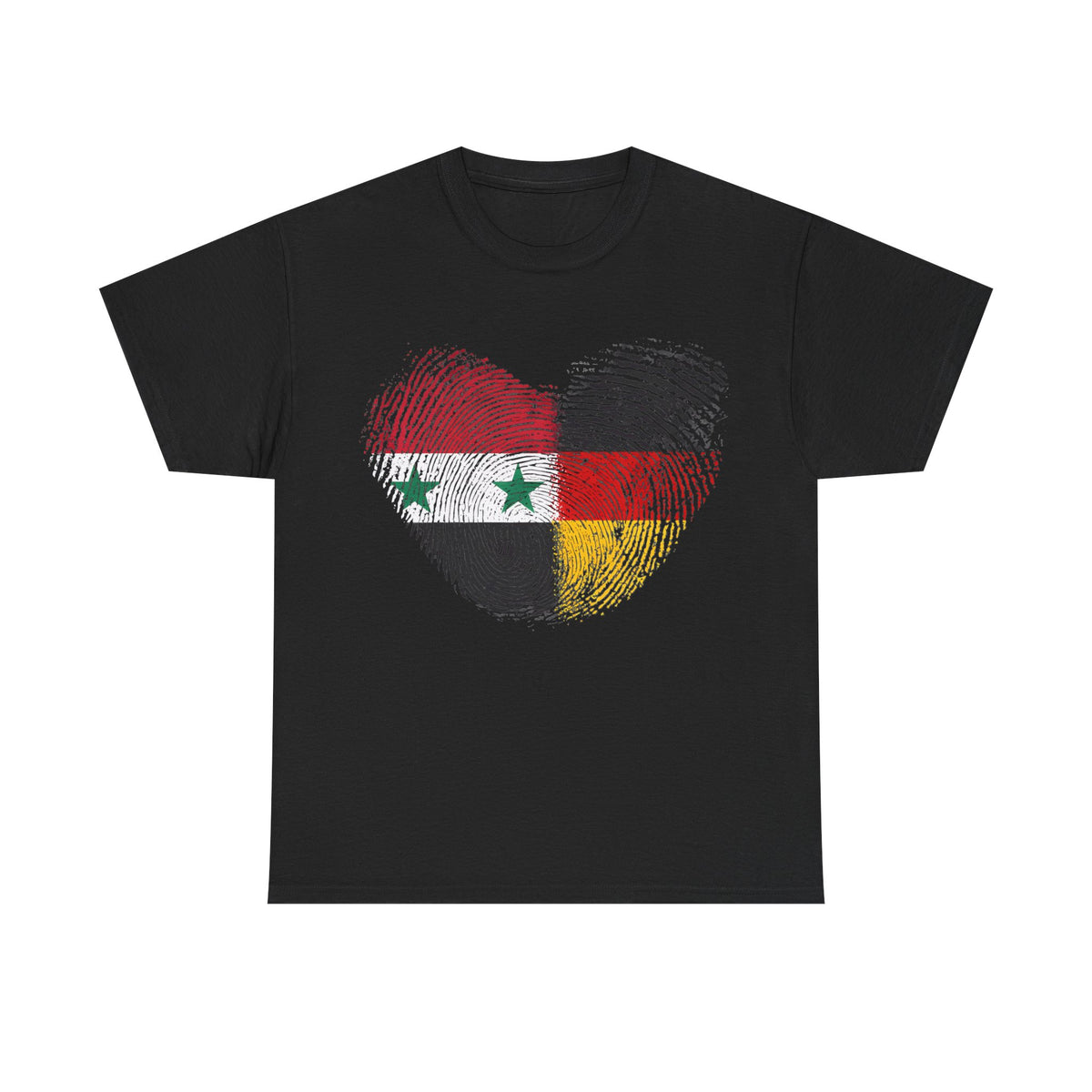 Syria Syrien Wappen Flagge Heimat Sport Fan Geschenkidee - Unisex T-Shirt