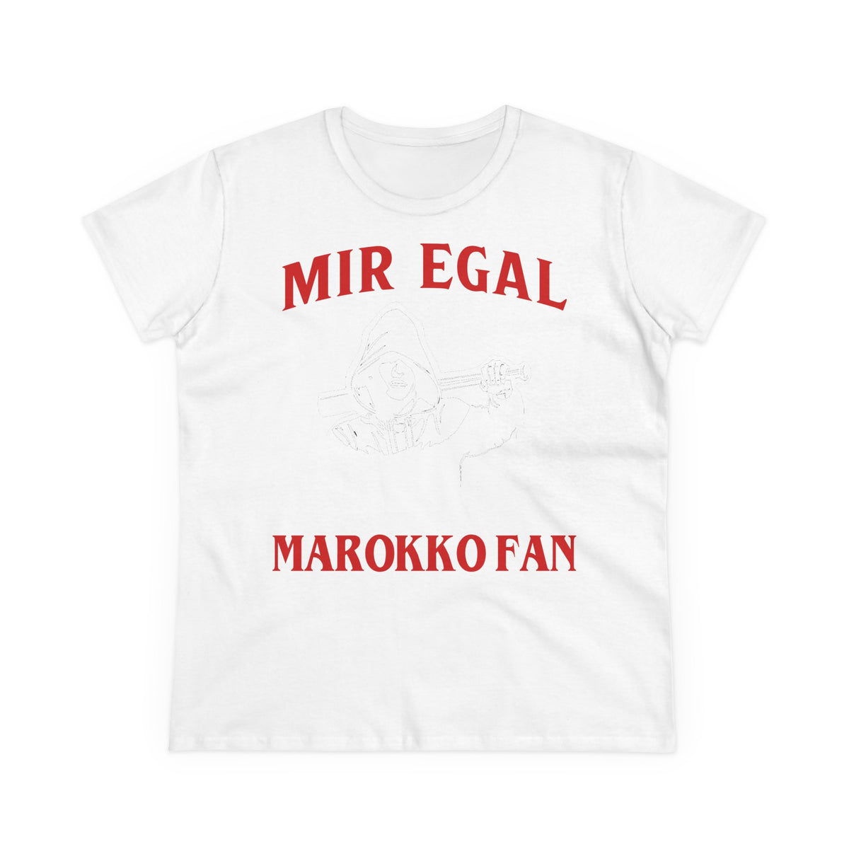 Escudo de Marruecos, bandera de Marruecos, orgullo, aficionada al fútbol y al deporte, idea de regalo - Camiseta para mujer
