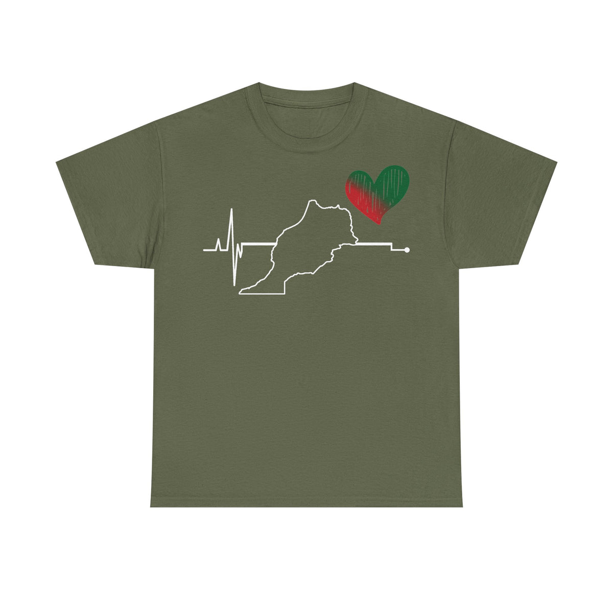Marruecos Escudo Morocco Bandera Orgullo Fútbol Fan Deporte FIdea de regalo - Camiseta unisex