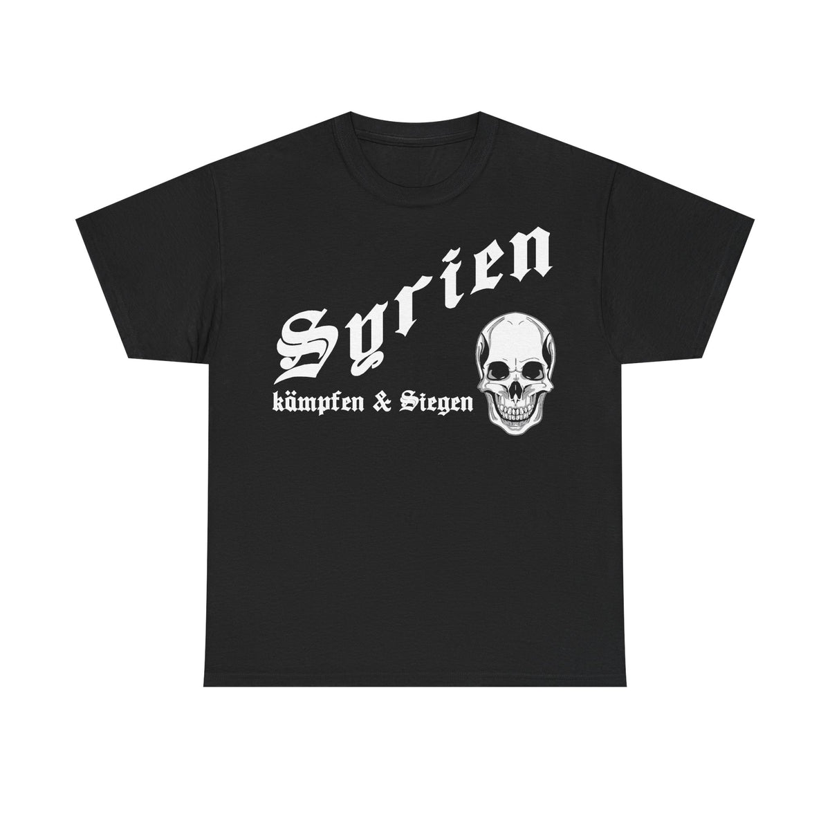 Syria Syrien Wappen Flagge Heimat Sport Fan Geschenkidee - Unisex T-Shirt
