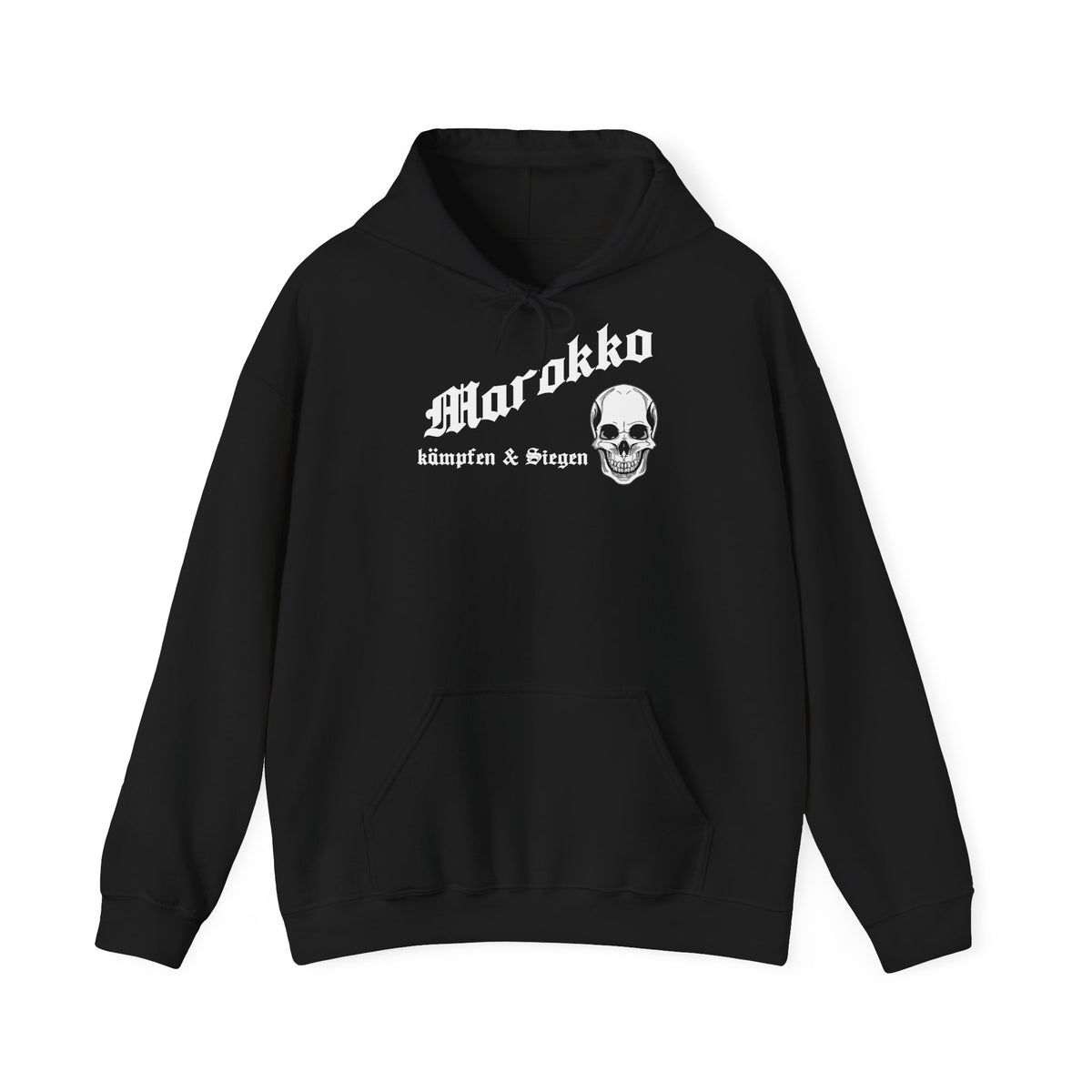 Stemma del Marocco Bandiera del Marocco Orgoglio Tifoso di calcio Sport Idea regalo - Felpa con cappuccio unisex