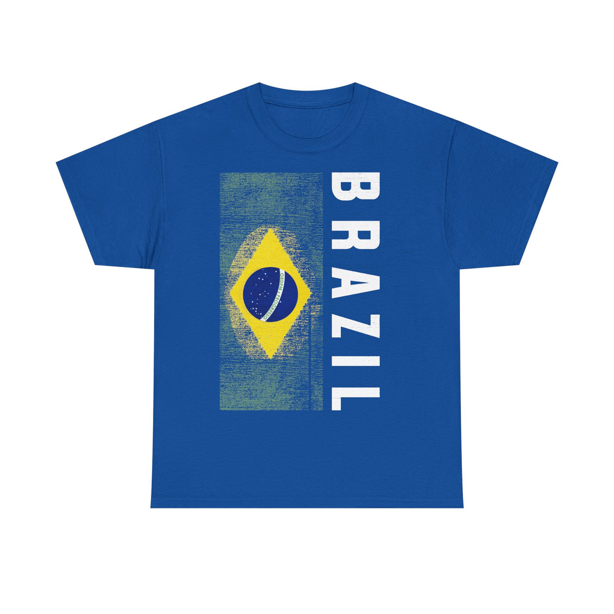 Brazil Brasilien Wappen Flagge Sport Fan Fußball Geschenkidee - Unisex T-Shirt