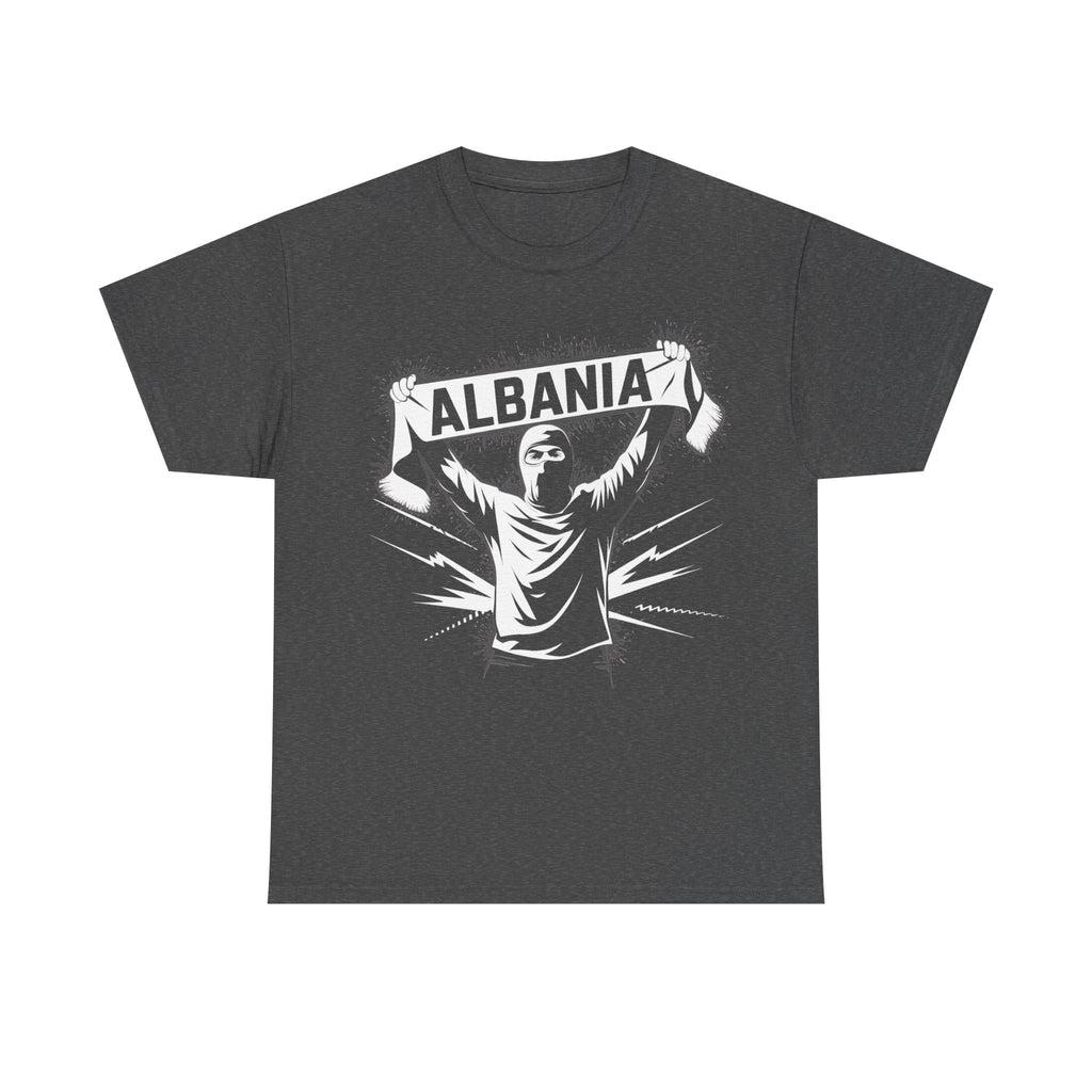 Albania Hooligan Wappen Shqiptar Flagge Adler Fußball Fan Sport - Unisex T Shirt