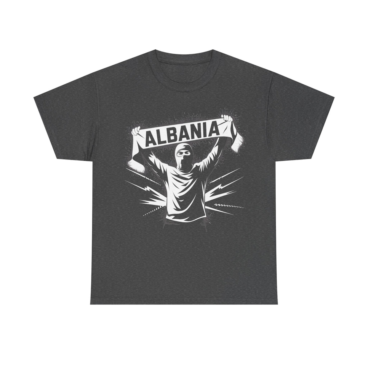 Albania Hooligan Wappen Shqiptar Flagge Adler Fußball Fan Sport - Unisex T Shirt