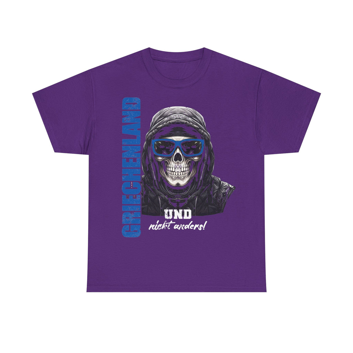 Grecia Grecia Bandera Escudo Patria Fútbol Deporte Aficionado Idea de regalo - Camiseta unisex