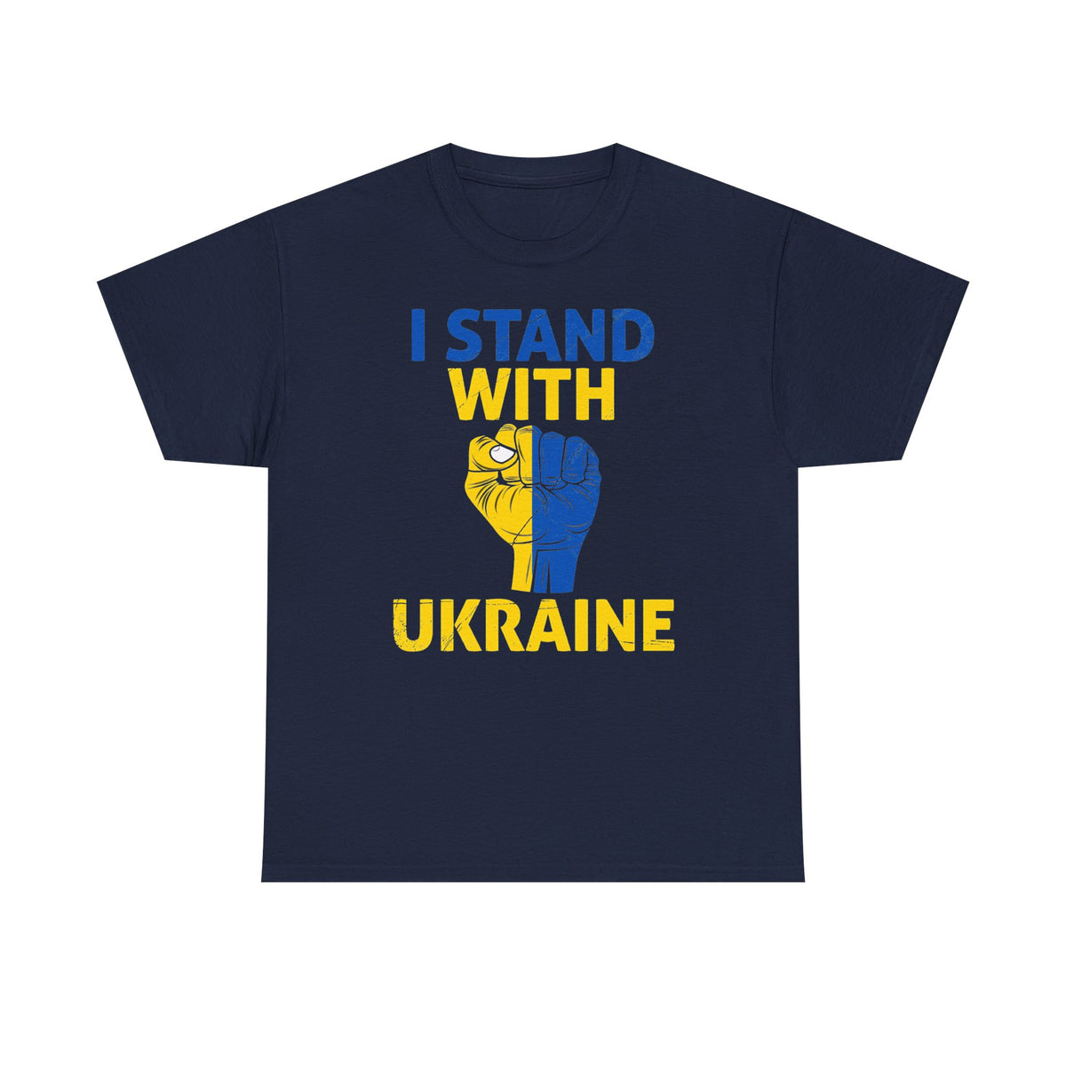 Bandiera e stemma dell'Ucraina Idea regalo Sport Tifoso Moda Vintage - T-shirt unisex