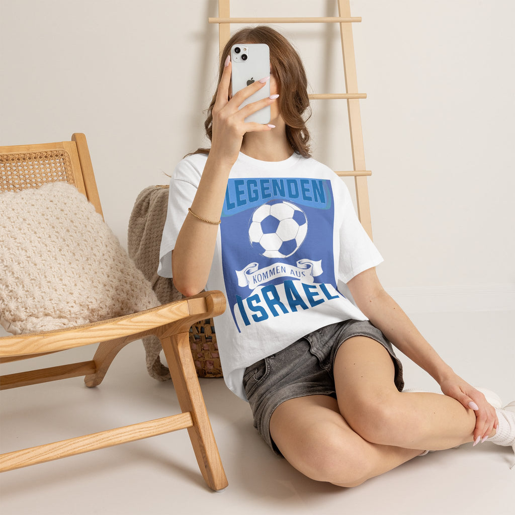 Israel Wappen Flagge Fan Geschenkidee Fashion - Unisex T-Shirt
