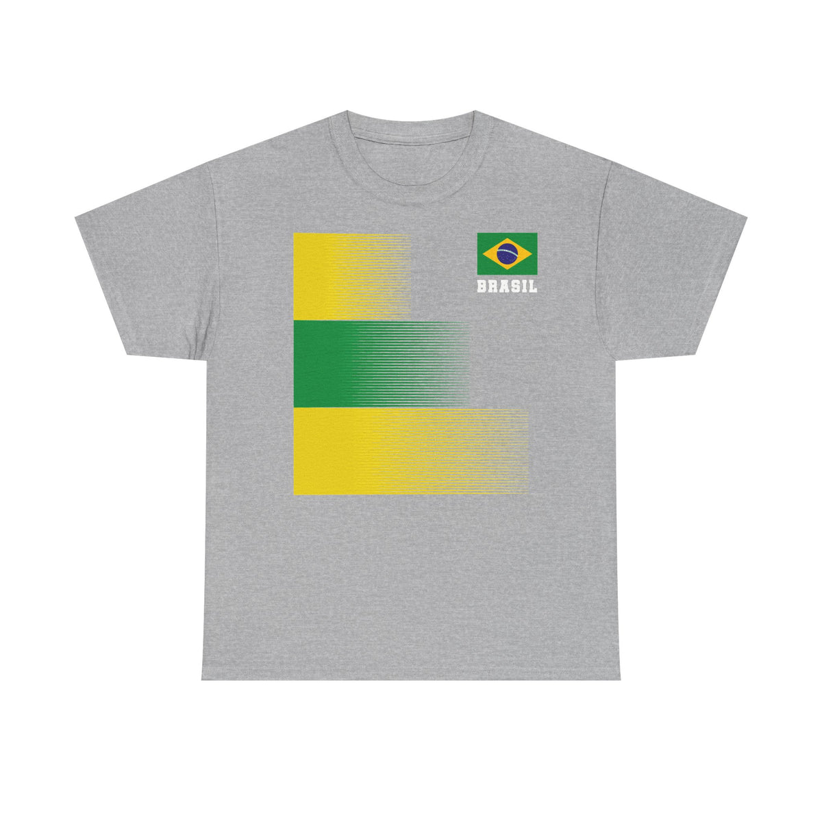 Brazil Brasilien Wappen Flagge Sport Fan Fußball Geschenkidee - Unisex T-Shirt