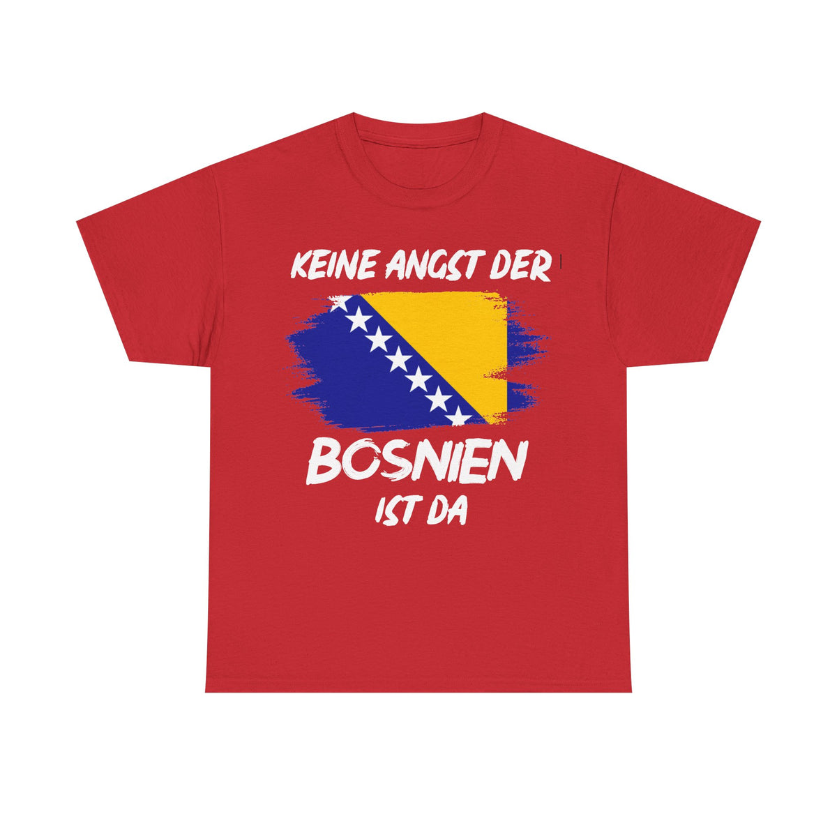Bosnia Wappen Flagge Stolz Heimat Fußball fan Geschenkidee - Unisex T-Shirt