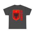 Albania Wappen Shqiptar Flagge Adler Fußball Fan Sport Unisex T Shirt