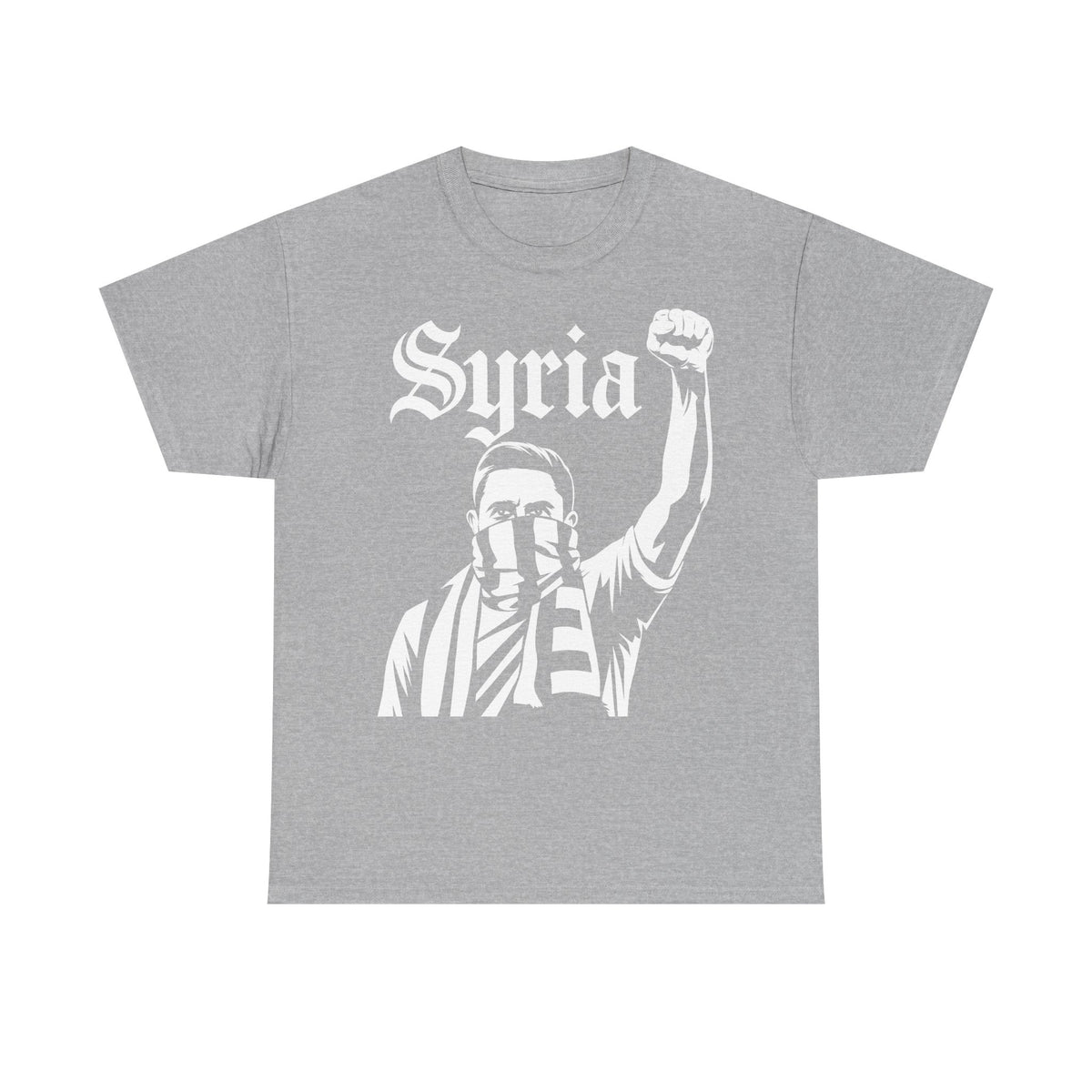 Syria Syrien Hooligan Wappen Flagge Heimat Sport Fußball Fan Geschenkidee - Unisex T-Shirt